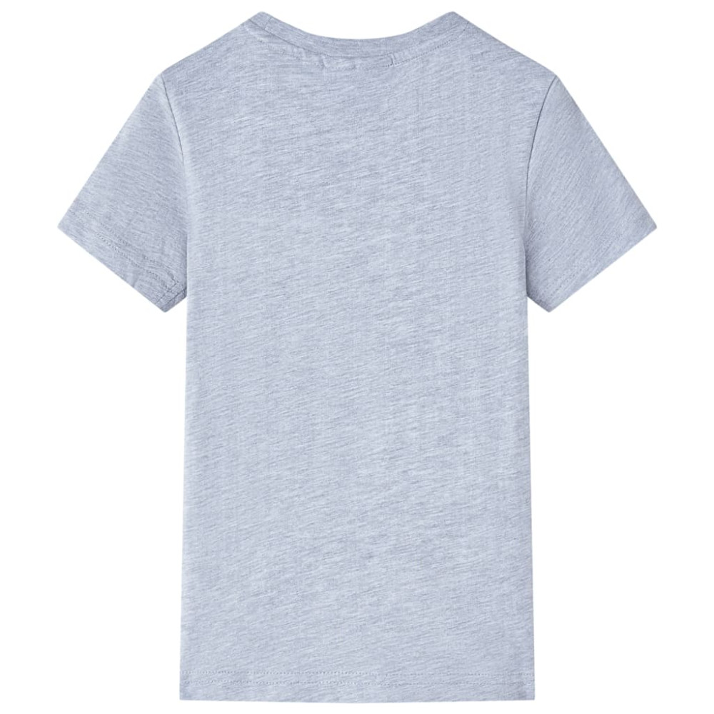 Produktbild för T-shirt för barn grå 116