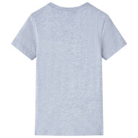 Produktbild för T-shirt för barn grå 116