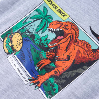 Produktbild för T-shirt för barn grå 116