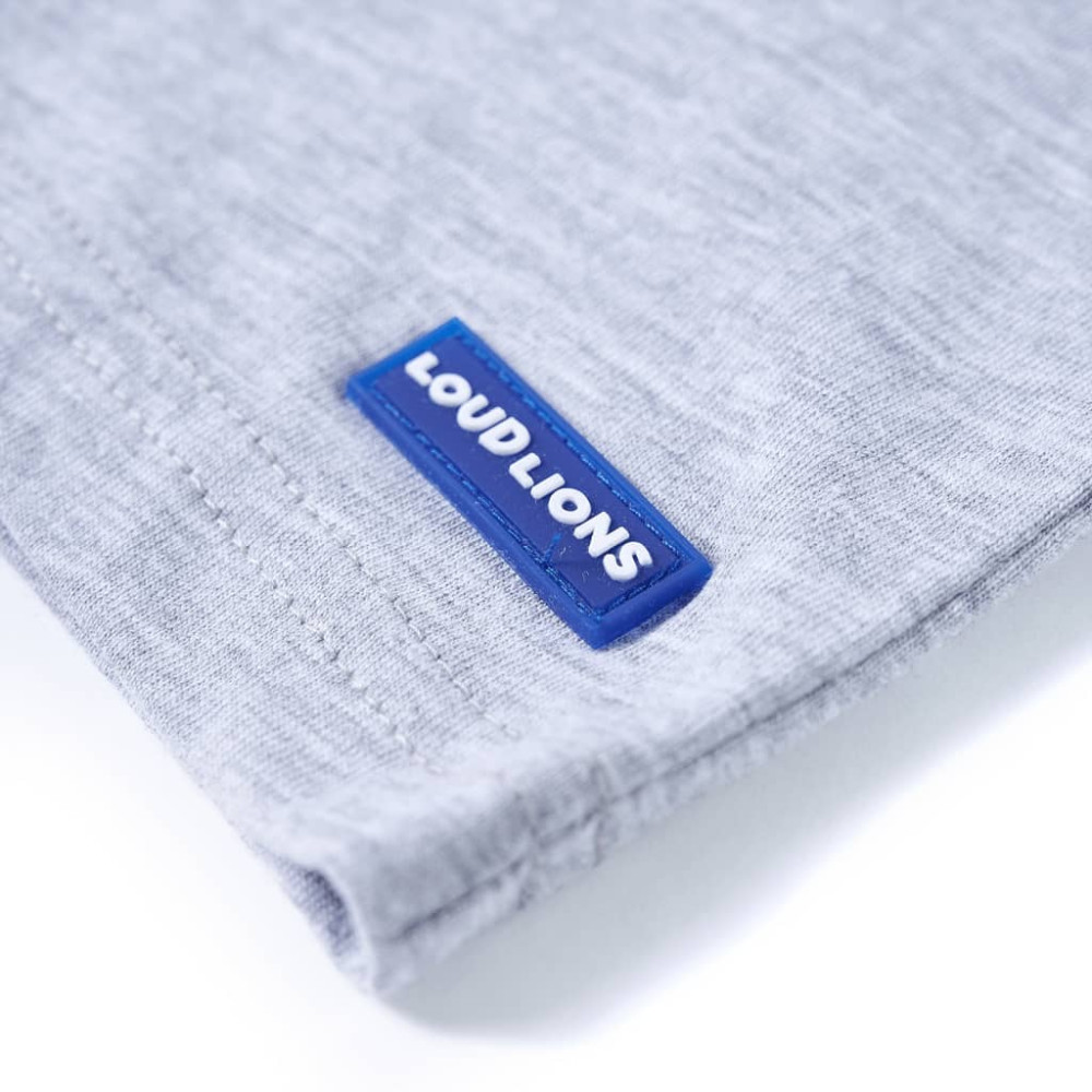 Produktbild för T-shirt för barn grå 116