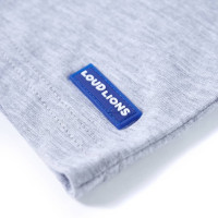 Produktbild för T-shirt för barn grå 116