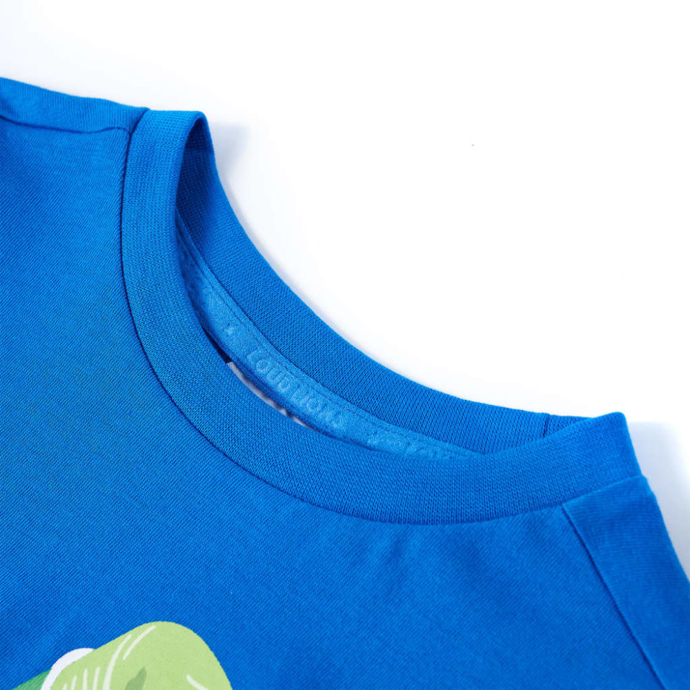 Produktbild för T-shirt för barn ljusblå 116