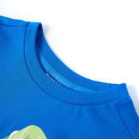 Produktbild för T-shirt för barn ljusblå 116