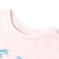 Produktbild för T-shirt för barn mjuk rosa 104