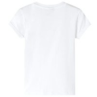 Produktbild för T-shirt för barn ecru 104