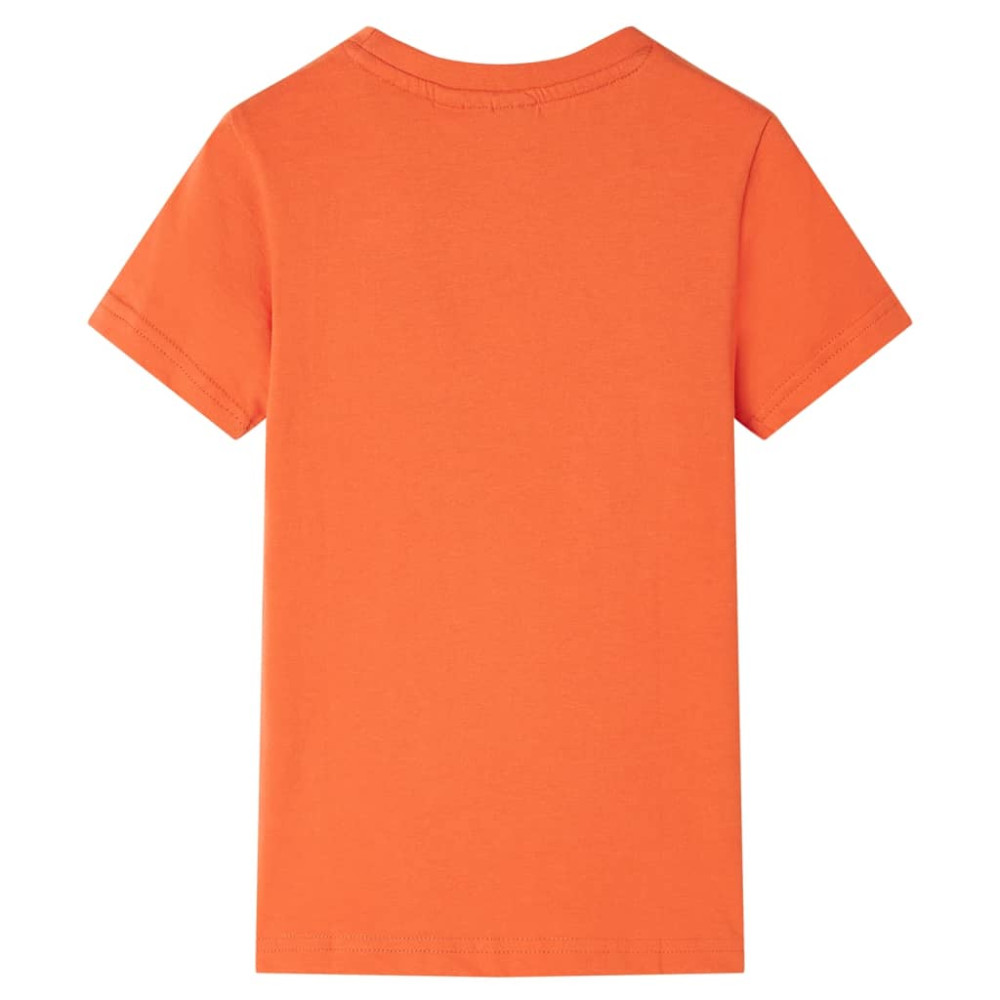Produktbild för Kjol för barn stark orange 140