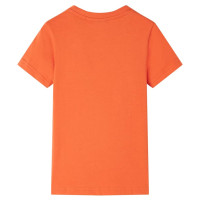 Produktbild för Kjol för barn stark orange 140