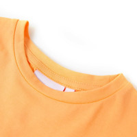 Produktbild för T-shirt för barn stark orange 104