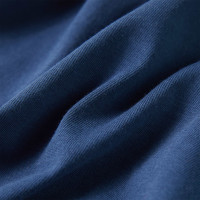 Produktbild för T-shirt för barn mörkblå 116