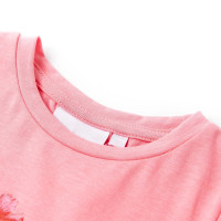 Produktbild för T-shirt för barn neonrosa 92