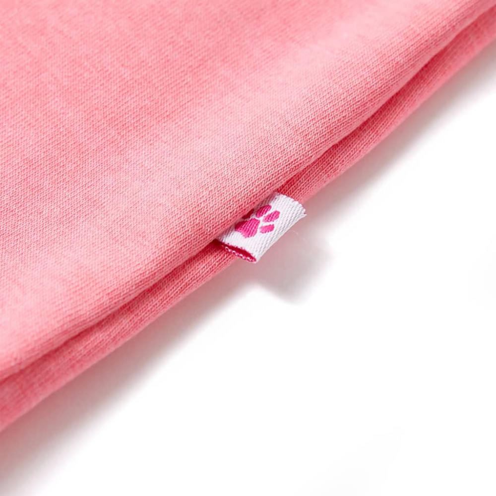 Produktbild för T-shirt för barn neonrosa 92