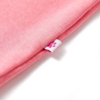 Produktbild för T-shirt för barn neonrosa 92