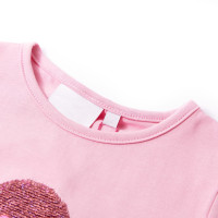 Miniatyr av produktbild för T-shirt för barn ljus rosa 128