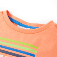 Produktbild för T-shirt för barn neonorange 104