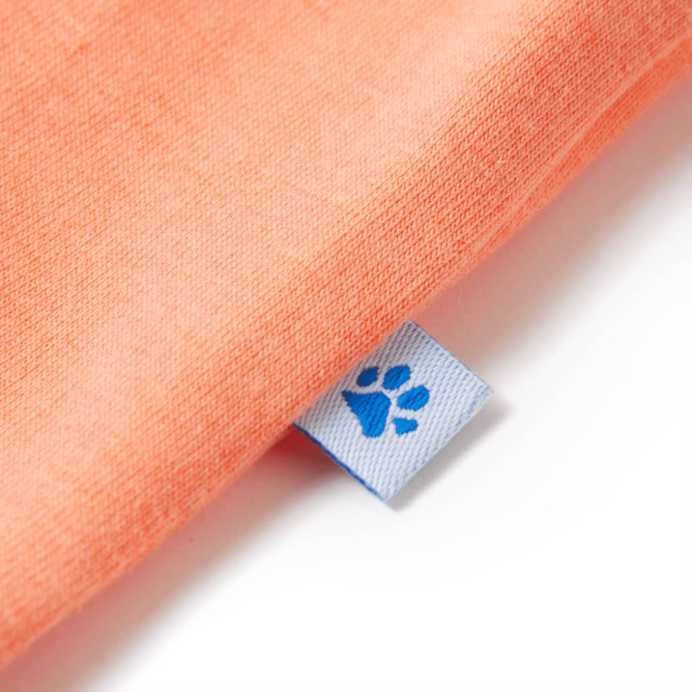 Produktbild för T-shirt för barn neonorange 128