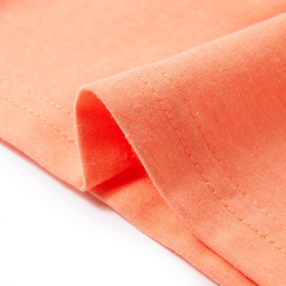 Produktbild för T-shirt för barn neonorange 128