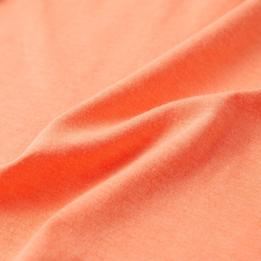 Produktbild för T-shirt för barn neonorange 128