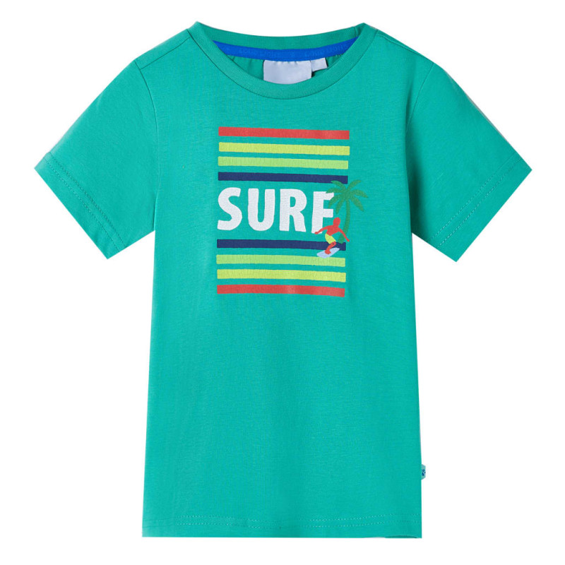 Produktbild för T-shirt för barn grön 92