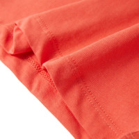 Produktbild för T-shirt med korta ärmar för barn ljusröd 128