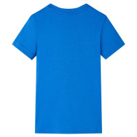 Produktbild för T-shirt för barn blå 128
