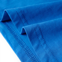 Produktbild för T-shirt för barn blå 128