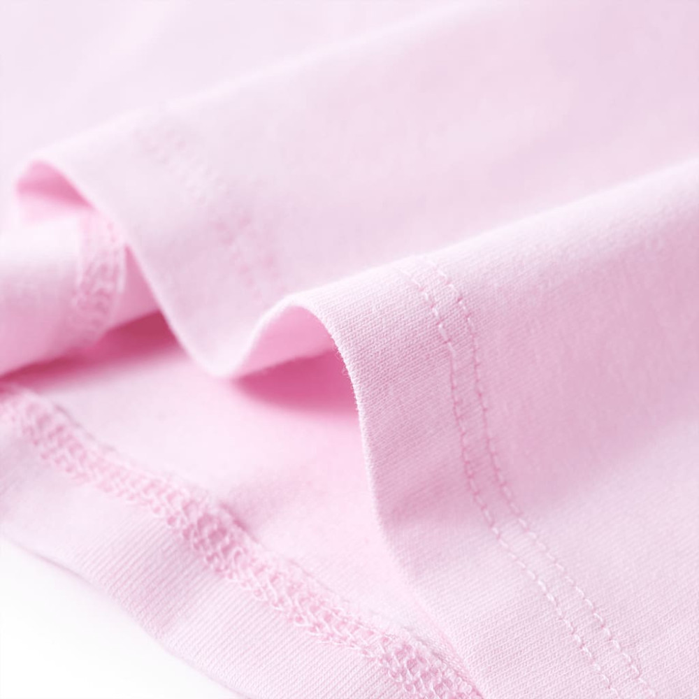 Produktbild för T-shirt för barn mild rosa 116