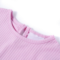Produktbild för T-shirt för barn ljusrosa 128