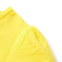 Produktbild för T-shirt för barn gul 104
