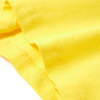 Produktbild för T-shirt för barn gul 104