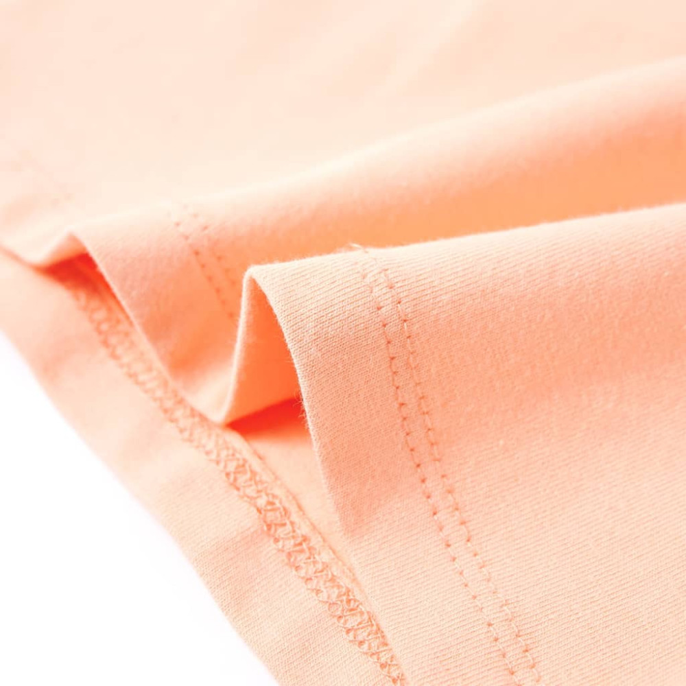 Produktbild för T-shirt för barn ljus orange 104