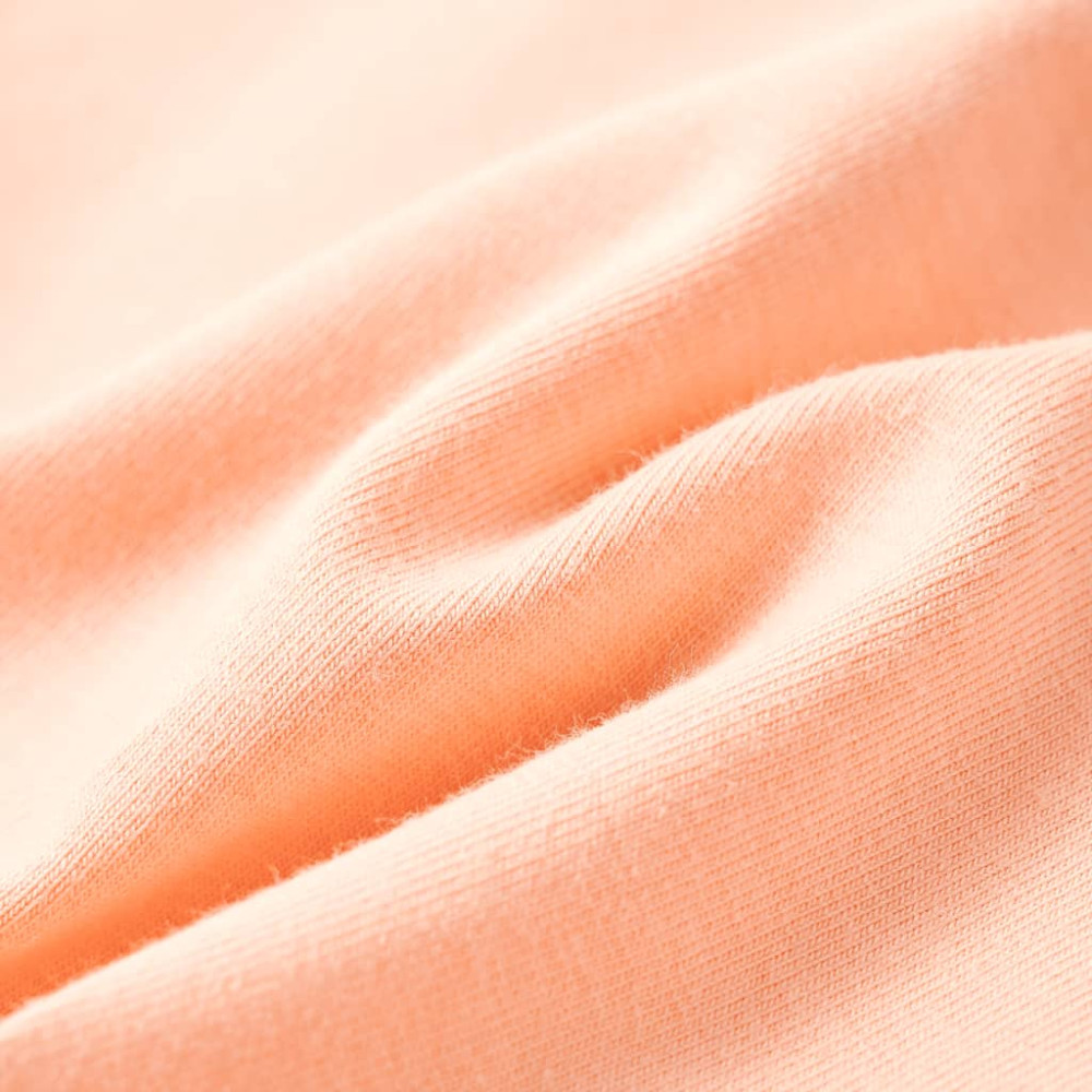 Produktbild för T-shirt för barn ljus orange 104