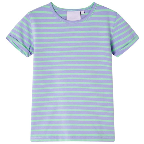 vidaXL T-shirt för barn klar mintgrön 104