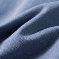 Produktbild för Barnhoodie blå melange 104