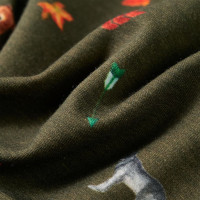 Produktbild för Barntröja khaki 140