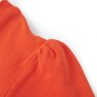 Produktbild för T-shirt för barn mörk orange 116