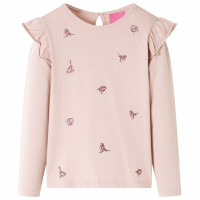 Produktbild för T-shirt med långa ärmar för barn rosa 92