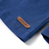 Produktbild för T-shirt med långa ärmar för barn jeansblå 92