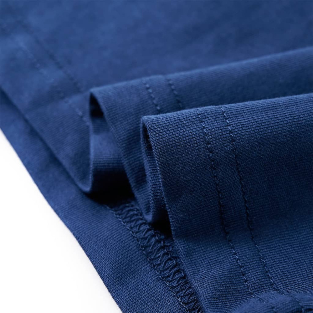 Produktbild för T-shirt med långa ärmar för barn jeansblå 92