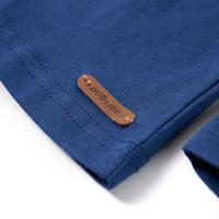 Produktbild för T-shirt med långa ärmar för barn jeansblå 116