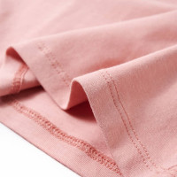 Produktbild för T-shirt med långa ärmar för barnrosa 128