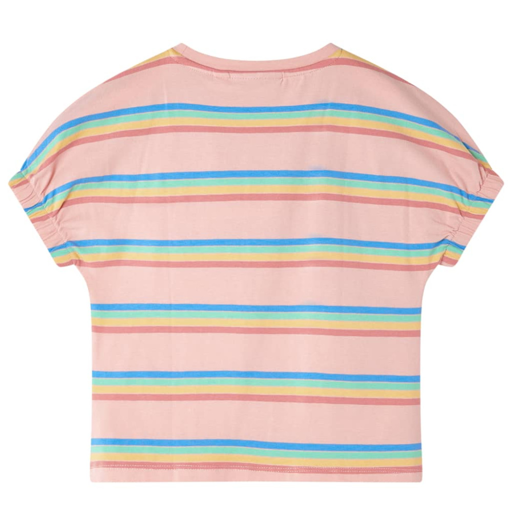Produktbild för T-shirt för barn persika 128