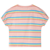 Produktbild för T-shirt för barn persika 128