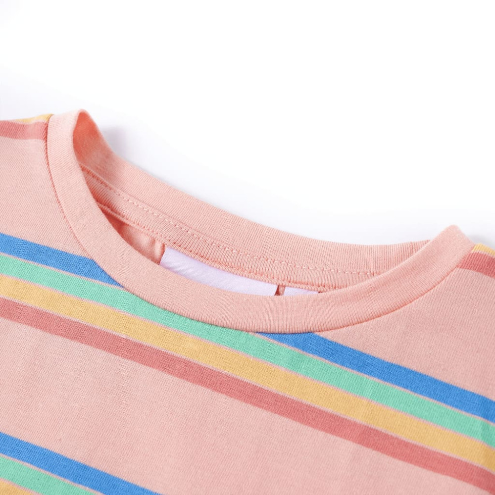 Produktbild för T-shirt för barn persika 128
