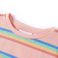 Produktbild för T-shirt för barn persika 128