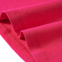 Produktbild för T-shirt med långa ärmar för barn stark rosa 140