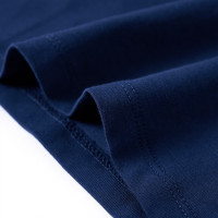Produktbild för T-shirt med långa ärmar för barn marinblå 92