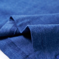 Produktbild för T-shirt för barn mörkblå melange 140