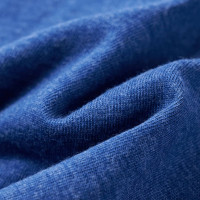 Produktbild för T-shirt för barn mörkblå melange 140