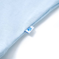 Produktbild för T-shirt för barn ljusblå 104