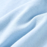 Produktbild för T-shirt för barn ljusblå 128